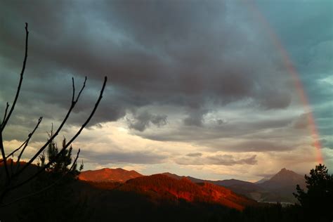 Arco Iris Colores Del Atardecer En Goiuria Eitb Eus Flickr