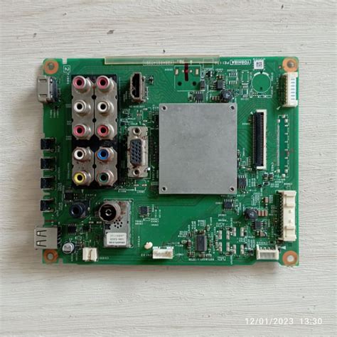 MESIN Mb Mobomainboard Module And Psu Power Supply Regulator TOSHIBA Tv