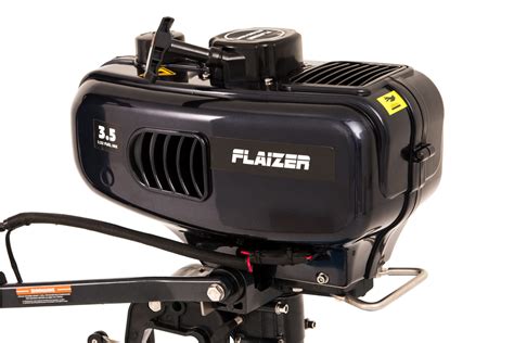 Лодочный мотор для лодки пвх бензиновый двухтактный Flaizer FZ3.5HS ...