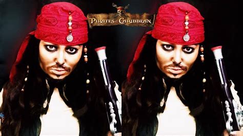 Captain Jack Sparrow Makeup Tutorial Pirates Of The Caribbean Youtube