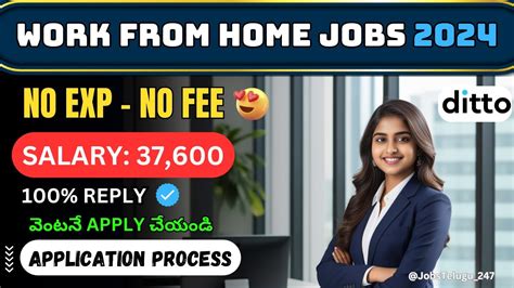 Latest Ditto Recruitment Jobs For Freshers Work From Home Jobs