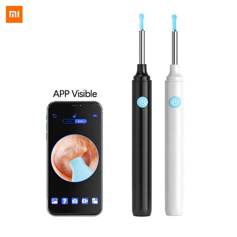 Cheap Xiaomi SUNUO Smart Visual Ear Picker Cleaner Wireless Luminous