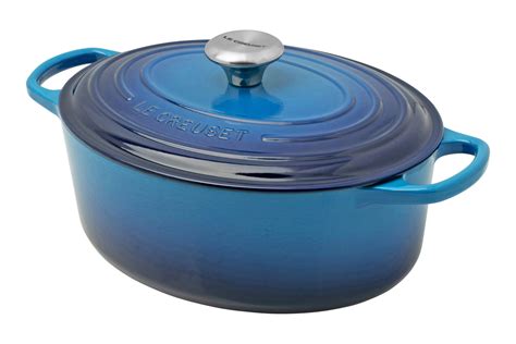 Le Creuset Signature Bräter 21178292202430 Azure 29 cm 4 7L oval