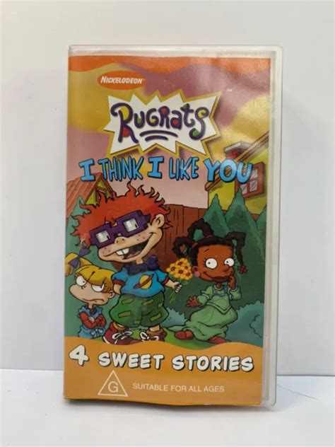 Rugrats Vhs Video I Think I Like You Nickelodeon Tested Eur