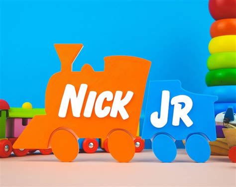 Nick Jr Train Logo 3D Printed Logo Kids Toy - Etsy