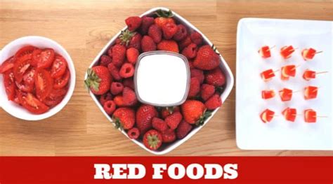 11 easy red snacks for preschool classrooms - Twitchetts