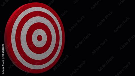 Vid O Stock Success In Business Target Hit In The Center By Arrow Loop