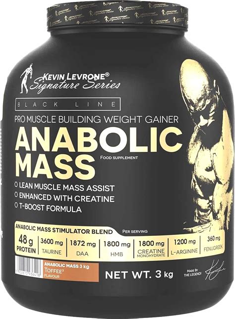 Kevin Levrone Black Line Anabolic Mass Kg Pistachio Ice Cream