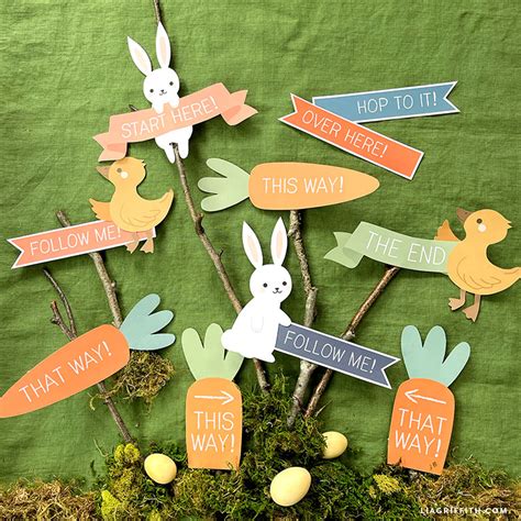 Easter Egg Hunt Printables Lia Griffith