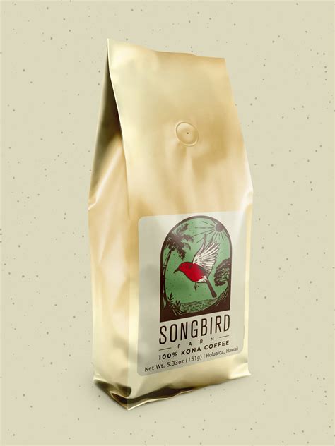 Blonde Roast Coffee beans, 10oz – Kona Songbird Farm
