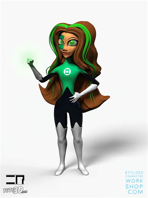 Artstation Green Lantern Dc Super Hero Girls