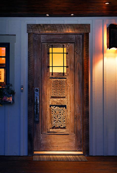 Front Entry With Peep Door La Puerta Originals Front Entry With