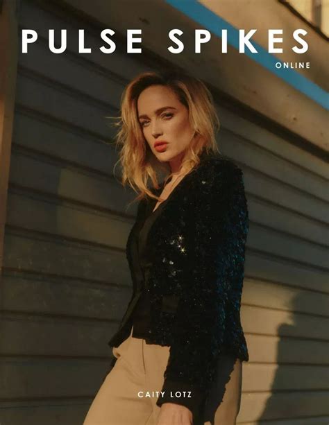 CAITY LOTZ for Pulse Spikes Magazine, March 2020 – HawtCelebs