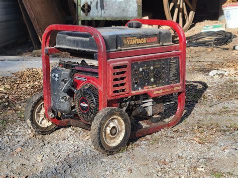 Coleman Powermate Vantage 3500 Portable Generator Bigiron Auctions