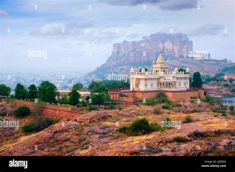 Mausoleum Jodhpur Jaswant Thada Mehrangarh Fort Mausoleums