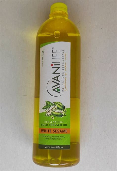 Mono Saturated Lowers Cholesterol Ltr Avanilife Cold Pressed White