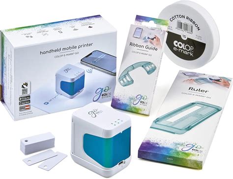 Colop E Mark Go Set Bestehend Aus Dem Mobilen Drucker E Mark Go