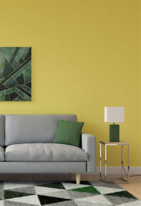 Color Ideas That Matches Yellow Wall Yellow Walls Living Room Grey