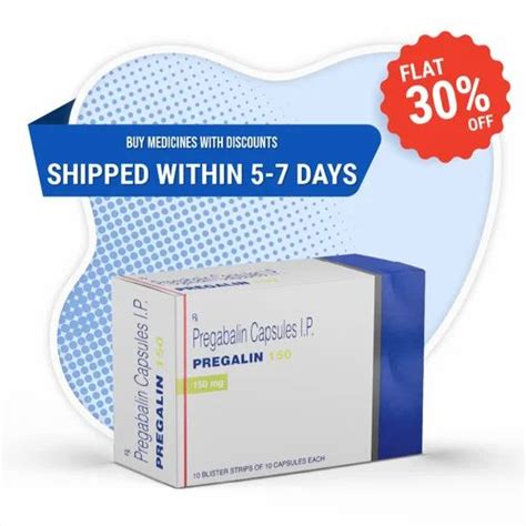 Pregabalin 75 Mg Capsule US To US Fast Delivery Lyrica 3 X 10