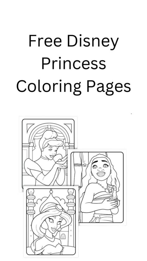 Free Disney Princess Coloring Pages Printables In Disney