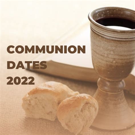 Communion Dates For 2022 Glen Morris United Church