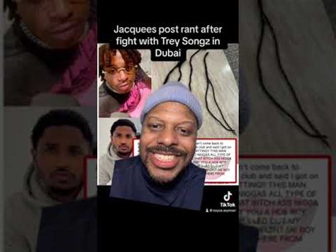 Jacquees Rants And Post Locs After Fight With Trey Songz YouTube