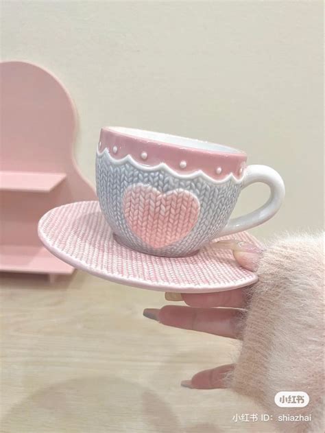 ㅤㅤ۫ㅤ 𝚎𝚜𝚜𝚎𝚗𝚌𝚎 ㅤ ೀ ㅤ⊹ 𝚊𝚗𝚕𝚢 𝅄 Pretty Mugs Pottery Crafts Clay Diy Projects