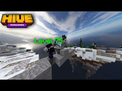 Reaching Level 75 In Hive Skywars YouTube