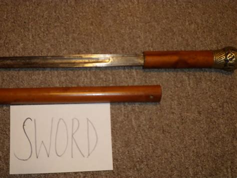 Antique Cane Sword - David Spiwak