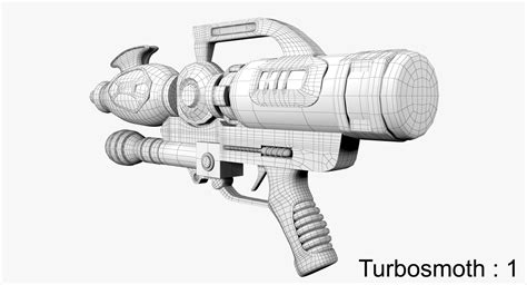 Sci Fi Gun 3D Model $39 - .unknown .max .fbx .3ds .obj - Free3D