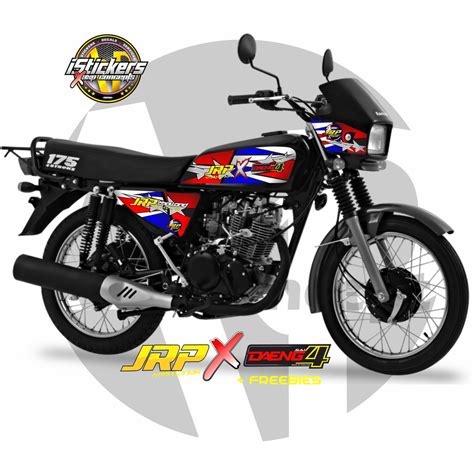 Kawasaki Barako Jrp X Daeng Decals Shopee Philippines