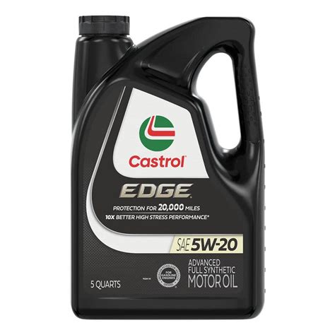 Castrol Edge W Advanced Full Synthetic Motor Oil Qt B Ad