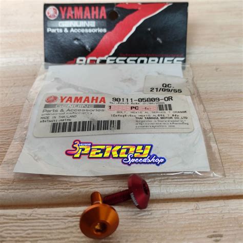 Jual Baut M X Atau Baut X Cm Big Head Visor Yamaha Aerox Cnc