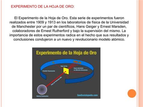 Modelo Atomico De Rutherford Pptx