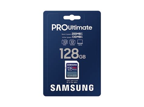 PRO Ultimate Full Size SDXC 128GB | Samsung US