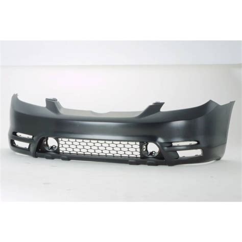 Toyota Matrix Front Bumper Cover Black Base Xr W O Spoiler Oem To1000283 2003 2004 Pl To1000283