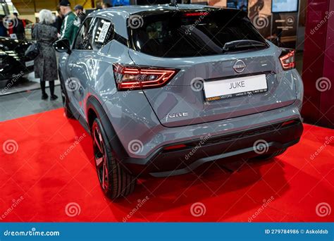 New Nissan Juke Premiere At A Motor Show 2023 Model Rear View