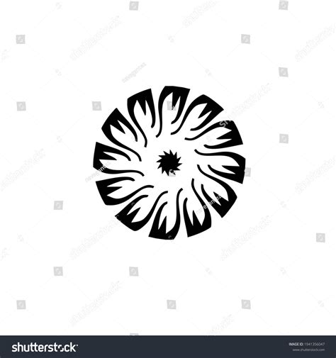 Tribal Sun Symbol Logo Tattoo Design Stock Vector (Royalty Free ...