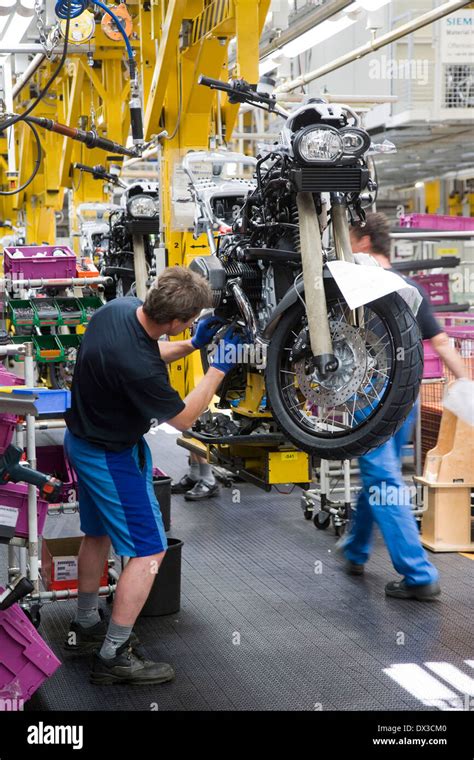 Production Bmw Motorcycle Factory In Hi Res Stock Photography And