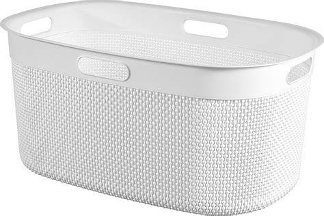 Amazon Keter Curver Filo Bathroom Laundry Basket White Litre