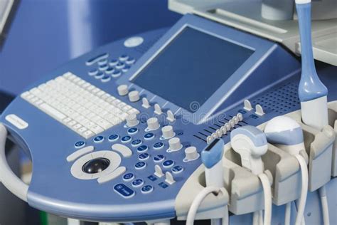 Medical Ultrasound Diagnostic Machine Stock Photo Image Of Computer