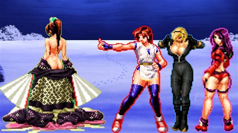 KOF Mugen Mai Shiranui Vs Lien Neville Team Epic Fight YouTube