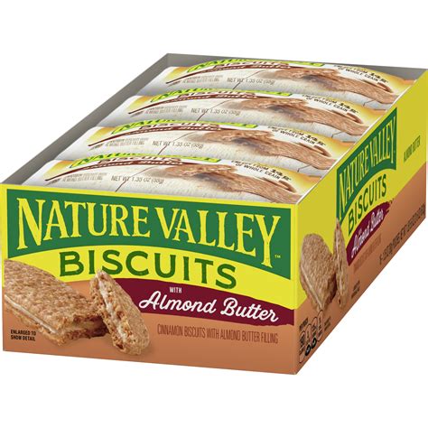 Nature Valley™ Biscuits Snack Almond Butter (16 ct) 1.35 oz | General ...