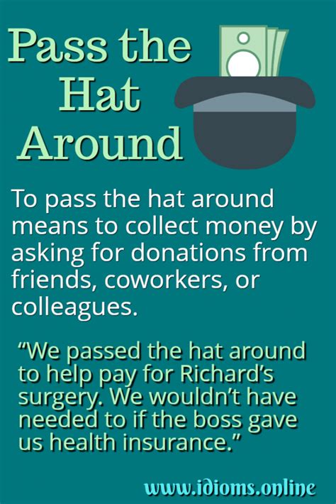 Pass the Hat Around | Idioms Online