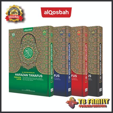 Jual Al Quran Besar Tajwid Hafalan Hafazan Tanafus Perkata Latin 8 Blok