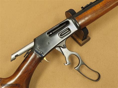 1970 Vintage Marlin Model 336 Lever Action Rifle W Inlaid Centennial