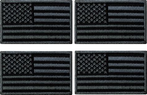 Amazon Pieces Tactical American Flag Patch Usa Flag Patch Black