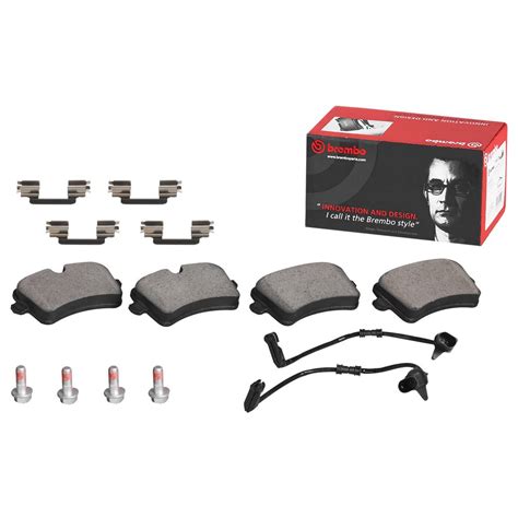 Audi Volkswagen Disc Brake Pad Set Rear Ceramic K D Brembo