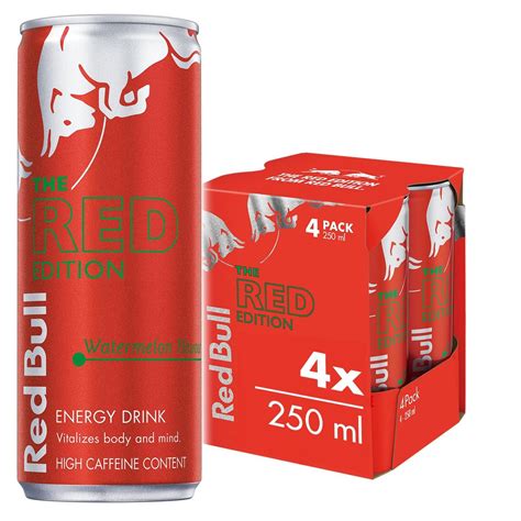 Red Bull Energy Drink Watermelon Ml Pack Shop Today Get It