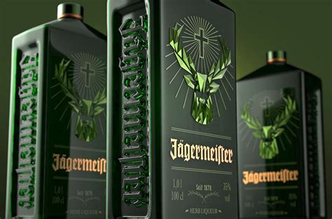 Jägermeister bottle :: Behance